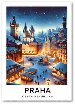 Praha Noc - Česko