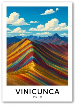 Vinicunca - Peru, Rainbow Mountains