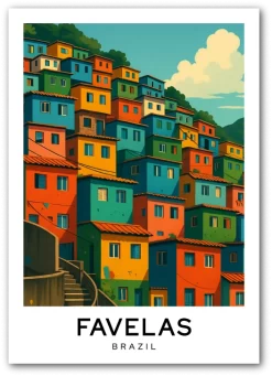 Favelas - Brazil, Brazílie