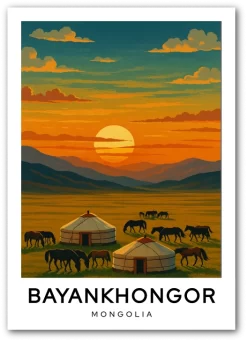 Bayankhongor - Mongolia, Mongolsko