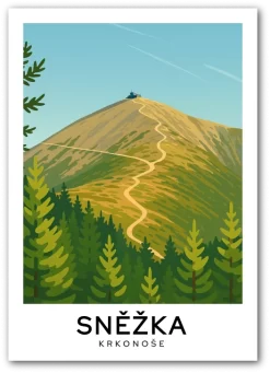 Sněžka - Česko, Léto