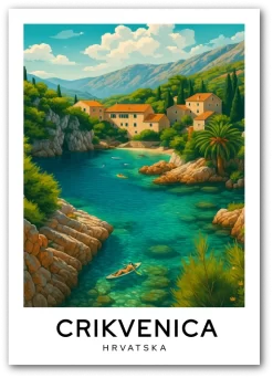 Crikvenica - Hrvatska, Chorvatsko