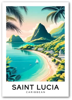 Saint Lucia -Caribbean, Karibik