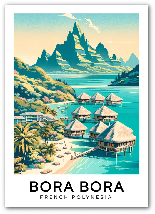 Bora Bora - French Polynesia, Francouzská Polynésie