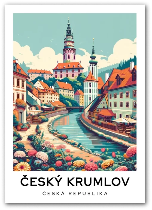 Český Krumlov - Česká republika, Léto