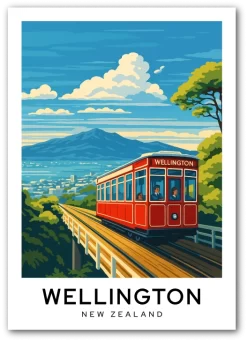 Wellington - New Zealand, Nový Zéland