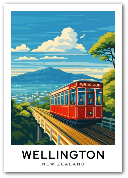 Wellington - New Zealand, Nový Zéland