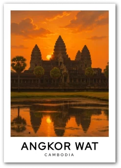 Angkor Wat - Cambodia, Kambodža