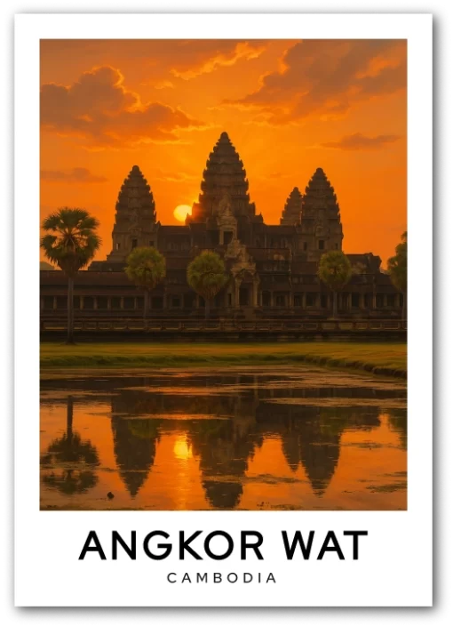 Angkor Wat - Cambodia, Kambodža
